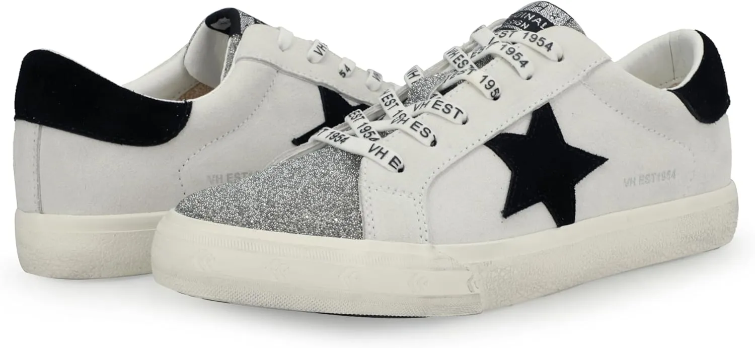Vintage Havana Grande Women’s Fashion Sneakers | Star Tennis Shoes Womens | Low Top Slip On | Walking Comfortable Casual