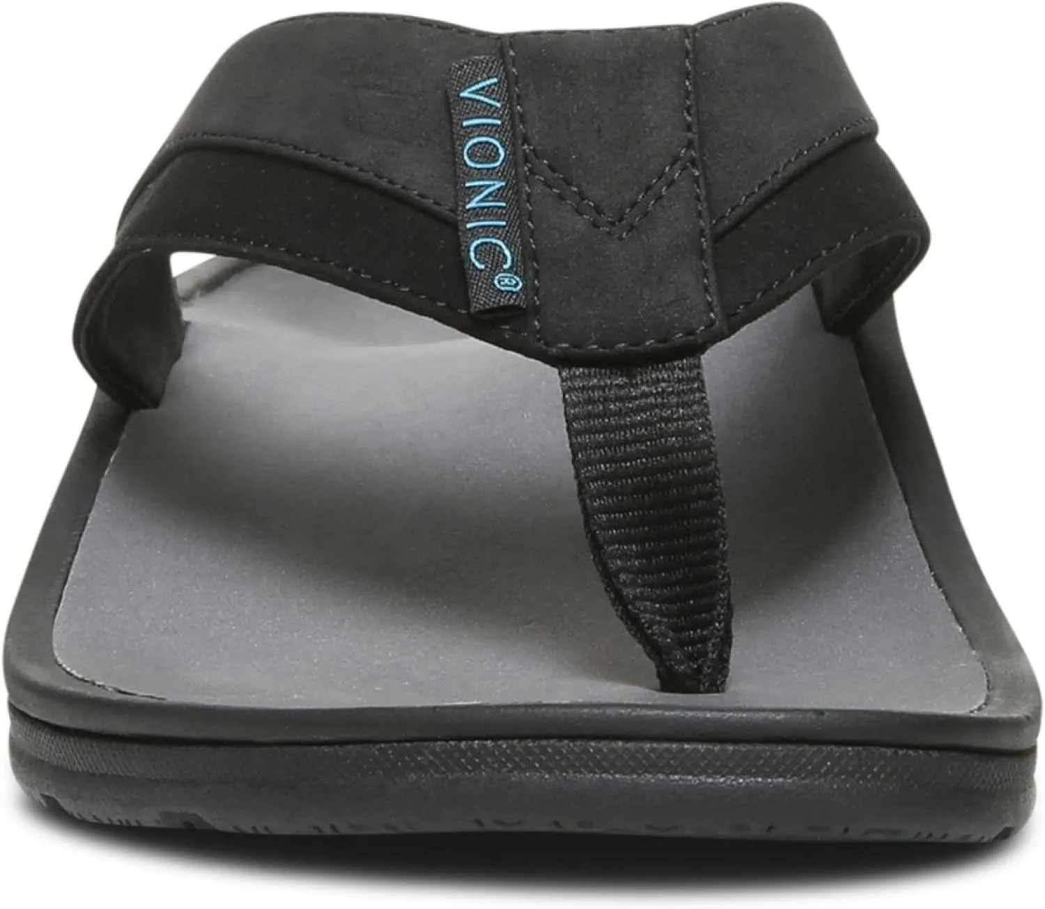 Vionic Men's Wander Wyatt Flip Flop Sandals- Supportive Men's Toe-Post Sandals That Include Three-Zone Comfort with Orthotic Insole Arch Support, Medium Fit