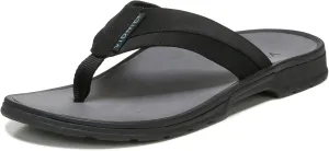 Vionic Men's Wander Wyatt Flip Flop Sandals- Supportive Men's Toe-Post Sandals That Include Three-Zone Comfort with Orthotic Insole Arch Support, Medium Fit