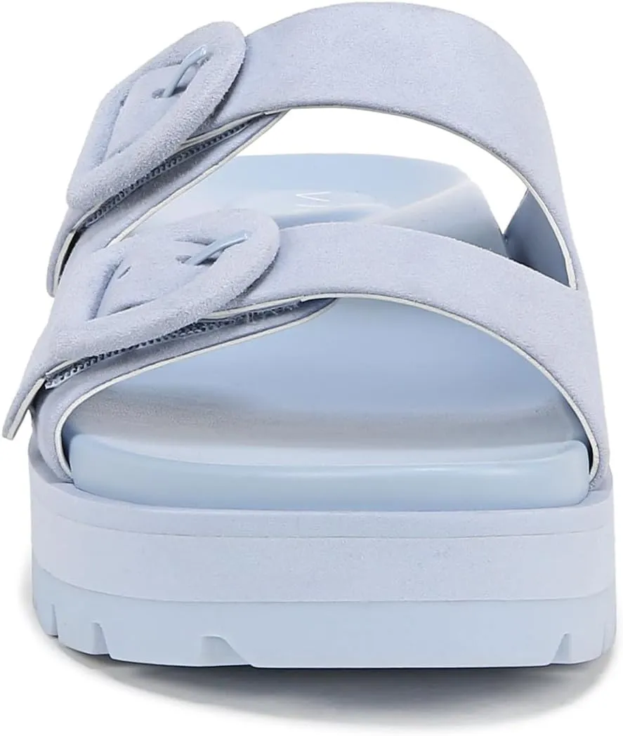 Vionic Women's Capitola Platform Sandal- Supportive Strappy Flatform Sandal That Includes an Orthotic Insole and Cushioned Outsole for Arch Support, Medium Fit