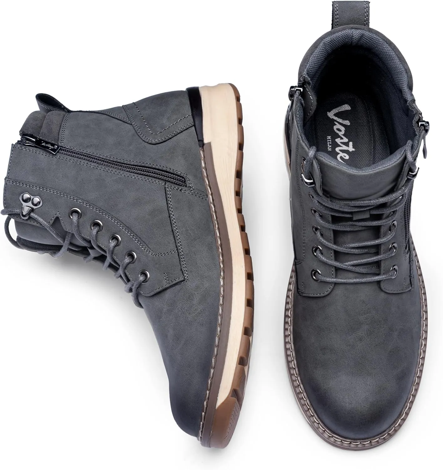 Vostey Boots for Men Comfortable Casual Chukka Mens boot