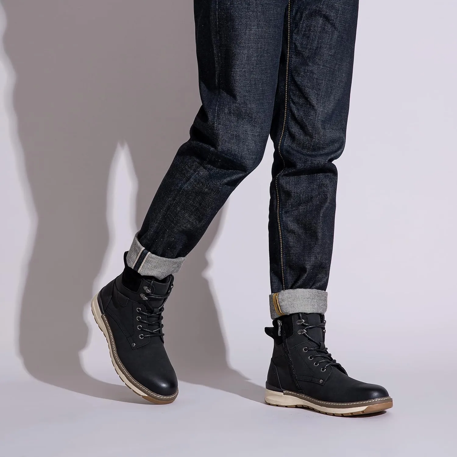 Vostey Boots for Men Comfortable Casual Chukka Mens boot