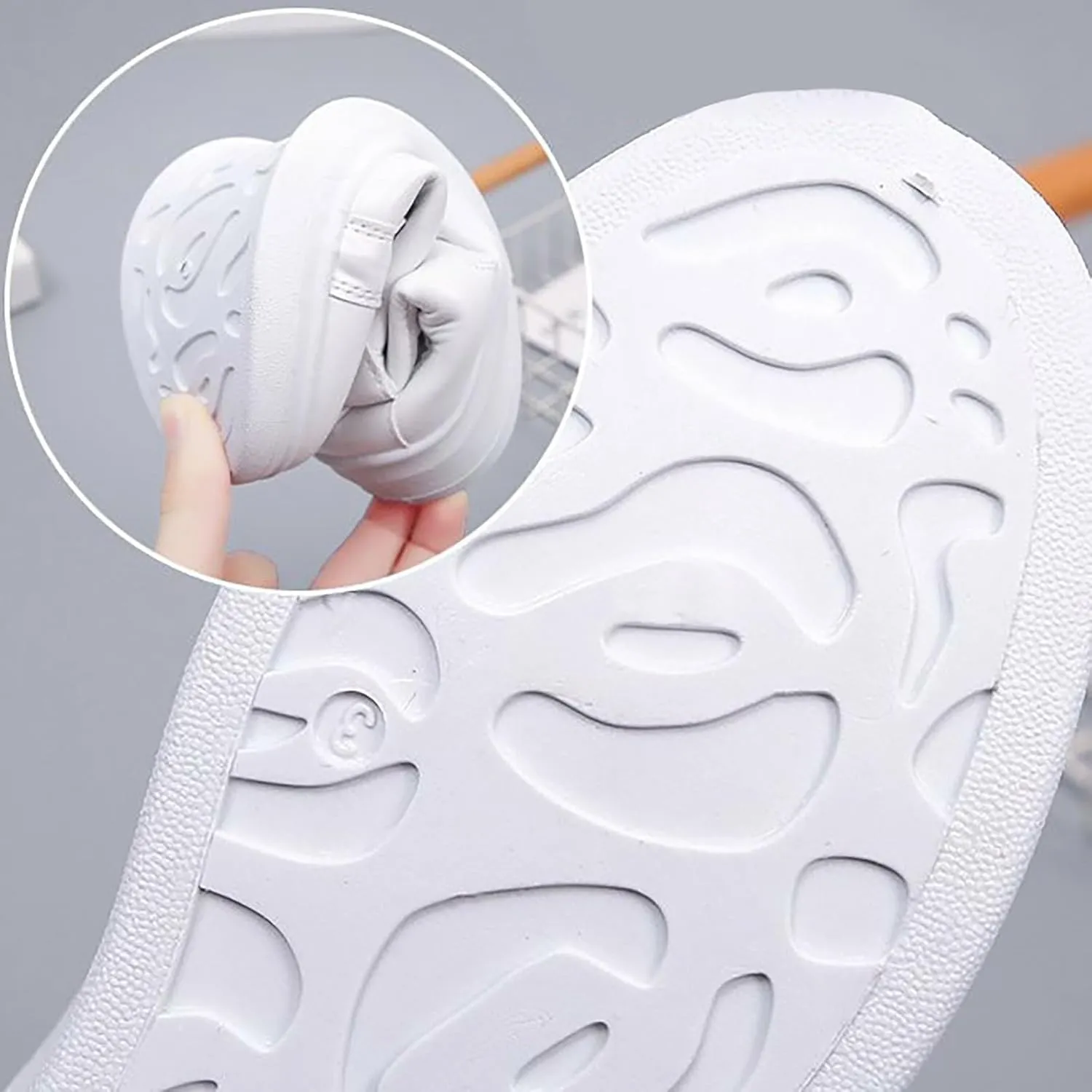 Woman Tennis Shoes White Lace Up Flat Fashion Athletic Shoes Casual Cute Lightweight Running Walking Sport Sneakers