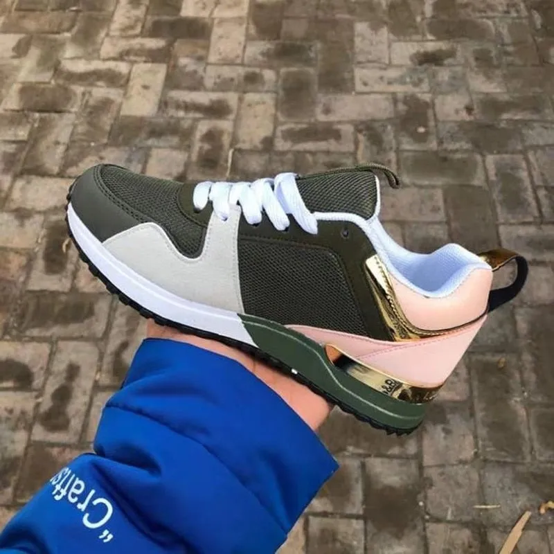 Women 2020 Breathable Suede Fashion Sneaker