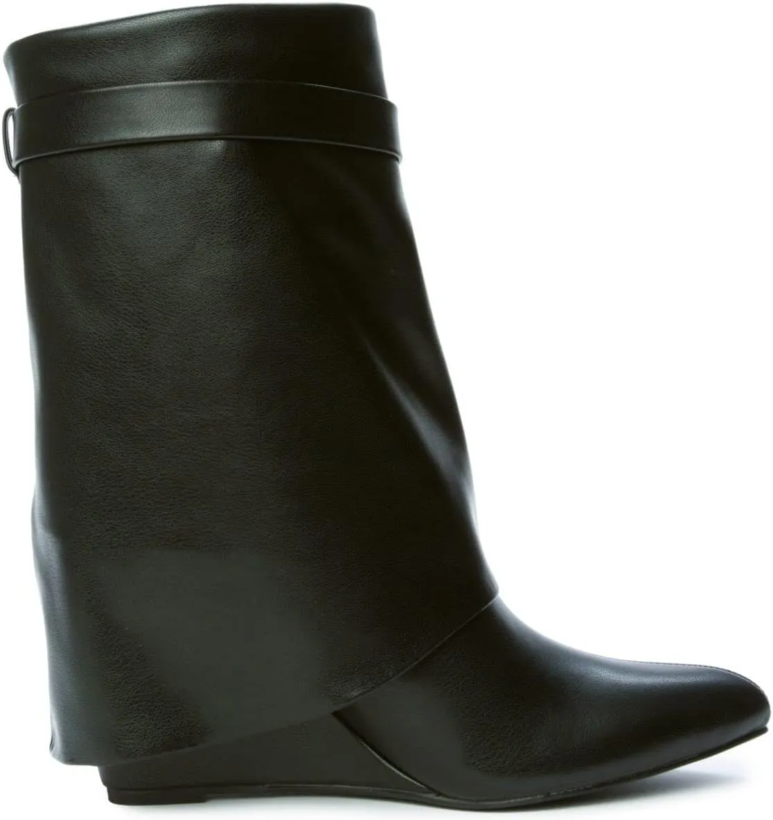 Women Mid-Calf Wedge Boot