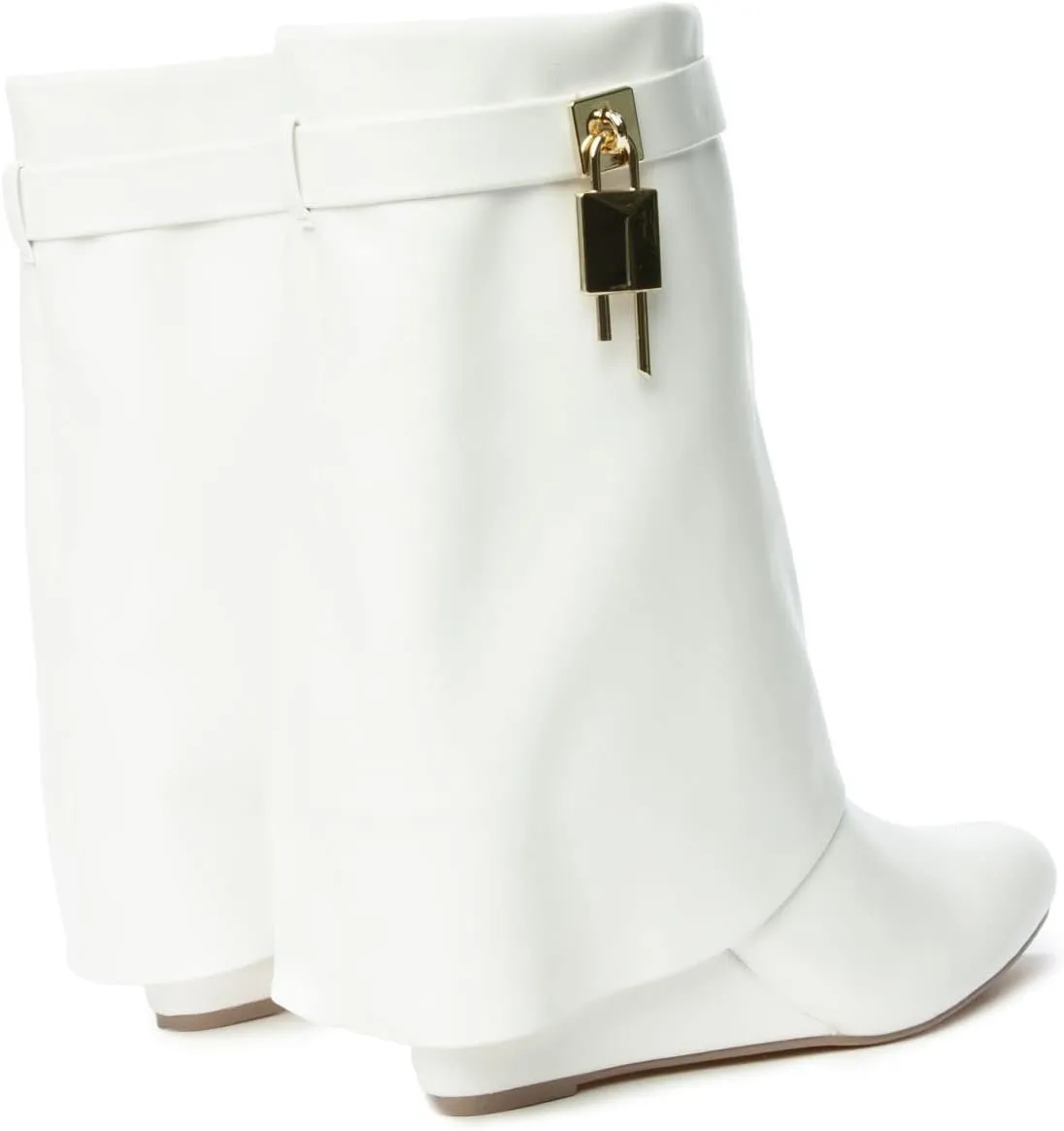 Women Mid-Calf Wedge Boot