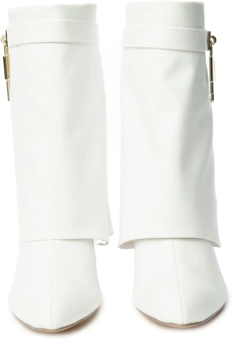Women Mid-Calf Wedge Boot