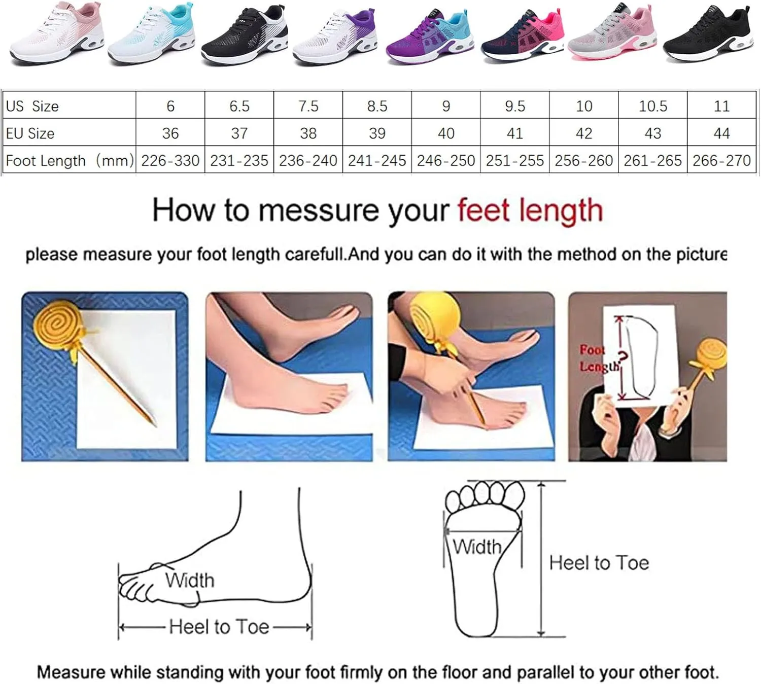 Women Orthopedic Sneakers Stylish Walking Shoes, 2025 New Air Running Shoes, Non Slip Walking Sneakers, Mesh Air Cushion Sneakers for Gym Workout Sports
