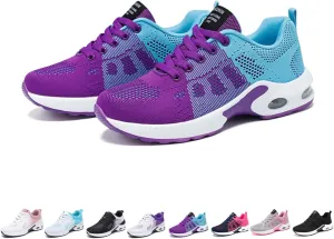 Women Orthopedic Sneakers Stylish Walking Shoes, 2025 New Air Running Shoes, Non Slip Walking Sneakers, Mesh Air Cushion Sneakers for Gym Workout Sports