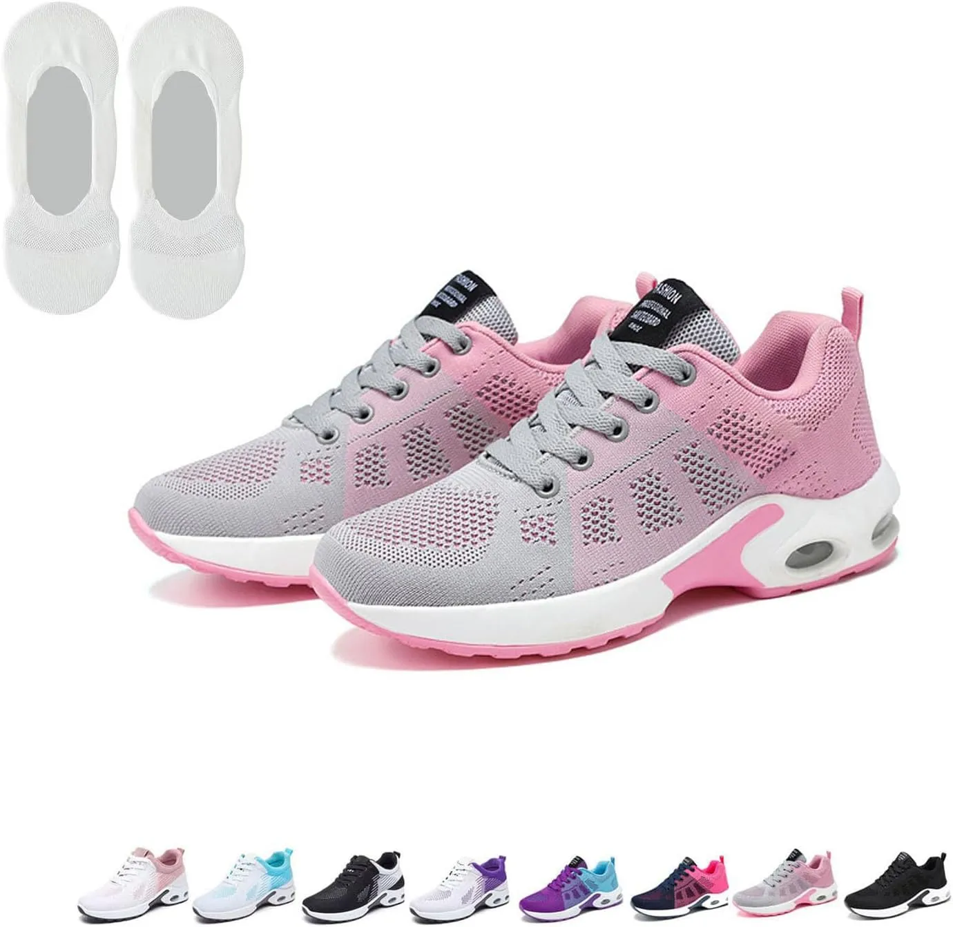 Women Orthopedic Sneakers Walking Shoes Tennis Shoes for Women Non Slip Sneakers Running Shoes for Gym Workout Sports