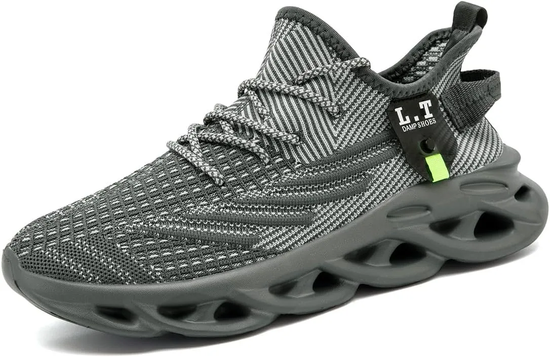 Women Running Shoes Walking Training Sneakers Sport Gym Fitness Tennis Shoes Non Slip Fashion Comfortable Lightweight Shoe for Casual Jogging Mesh Breathable Sneaker