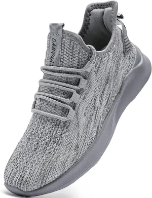 Women Tennis Running Shoes Walking Slip on Summer Gym Workout Athletic Comfortable Sneakers Black