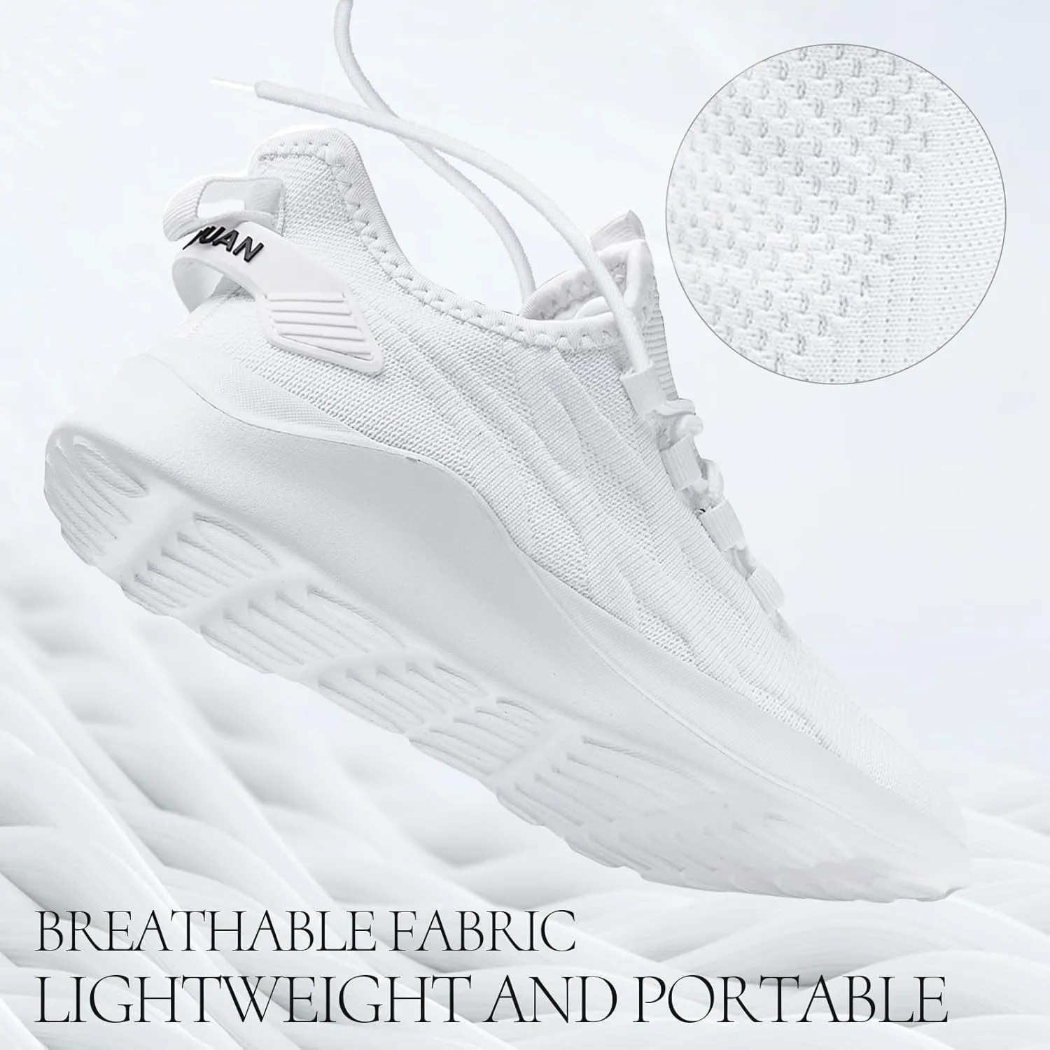 Women Tennis Running Shoes Walking Slip on Summer Gym Workout Athletic Comfortable Sneakers Black