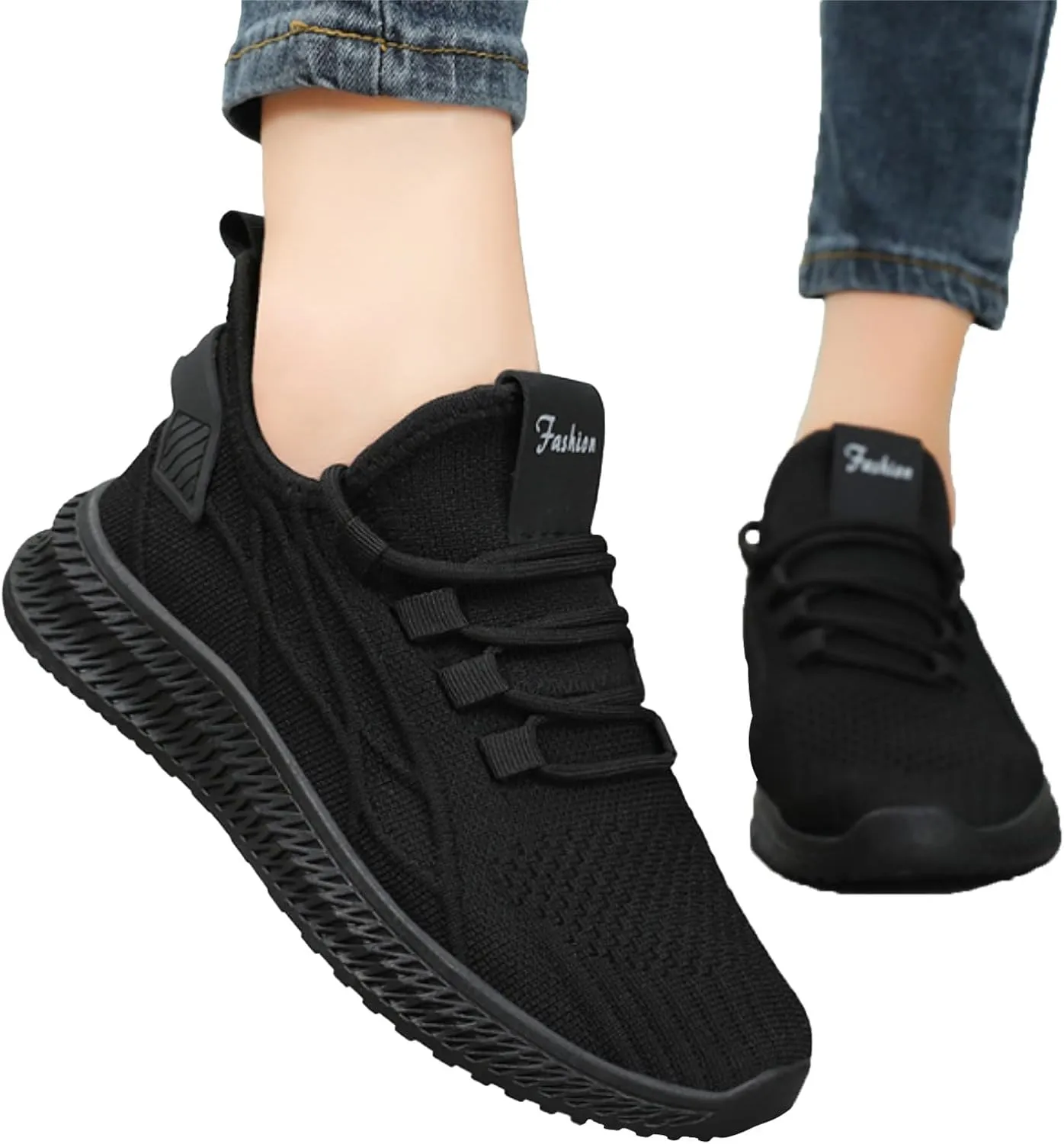 Women Walking Shoes Sock Sneakers Slip-On Breath Running Shoes for Women Winter Women's Shoes Casual White Platform Sneakers Steel Toe Tennis Shoe Cross Trainer Shoe