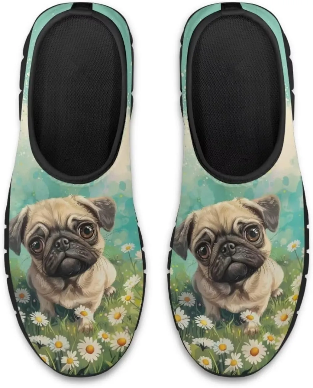 Women's Animals Pattern Sneaker Low Cut Slip on Comfortable Lightweight Walking Anti Slip
