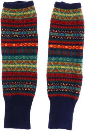 Women's Boot Socks Warm Leg Warmers Woolen Leg Covers Knitted Bohemia Style Fashionable Foot Warmer
