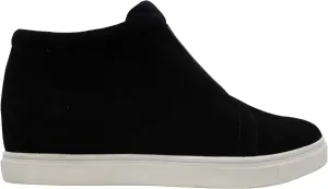 Womens Glady Suede Lifestyle High Top Sneakers Black 7 Medium (B,M)