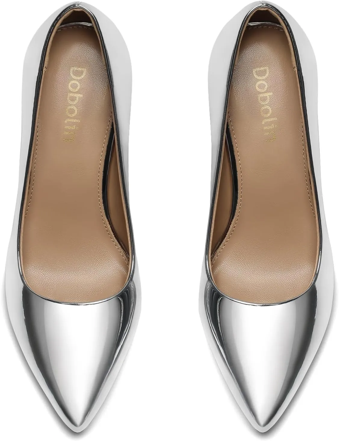 Women's Heels Closed Pointed Toe Pumps Stiletto High Heels Comfortable Wedding Party Dress Shoes 3-Inch