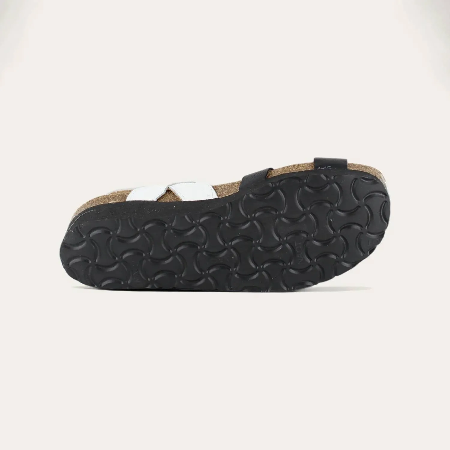 Women's Kayla Sandals - Narrow In White/black