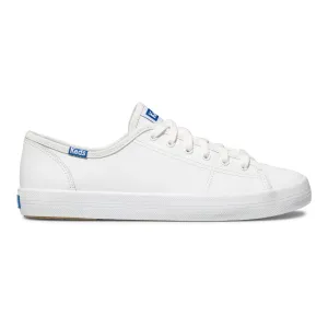 Women's Kickstart Leather White