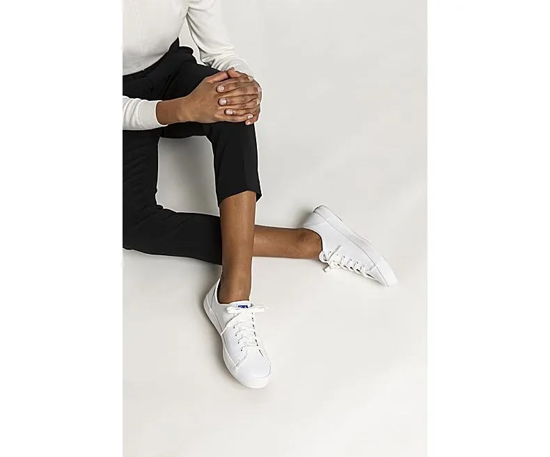 Women's Kickstart Leather White