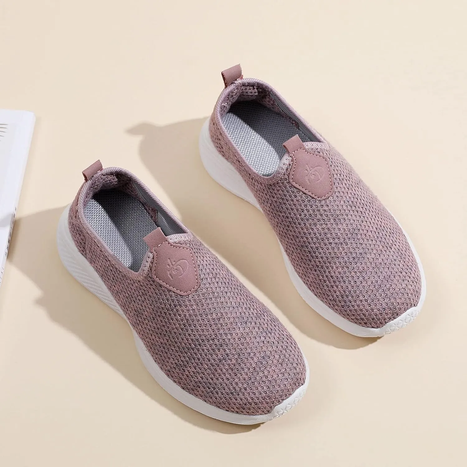 Womens Non Slip Work Shoes Slip On Water Resistant Mens Tennis Shoes Arch Support Business Casual Shoes High Top Sneakers Platform Tennis Shoe Loafers Casual Slip On