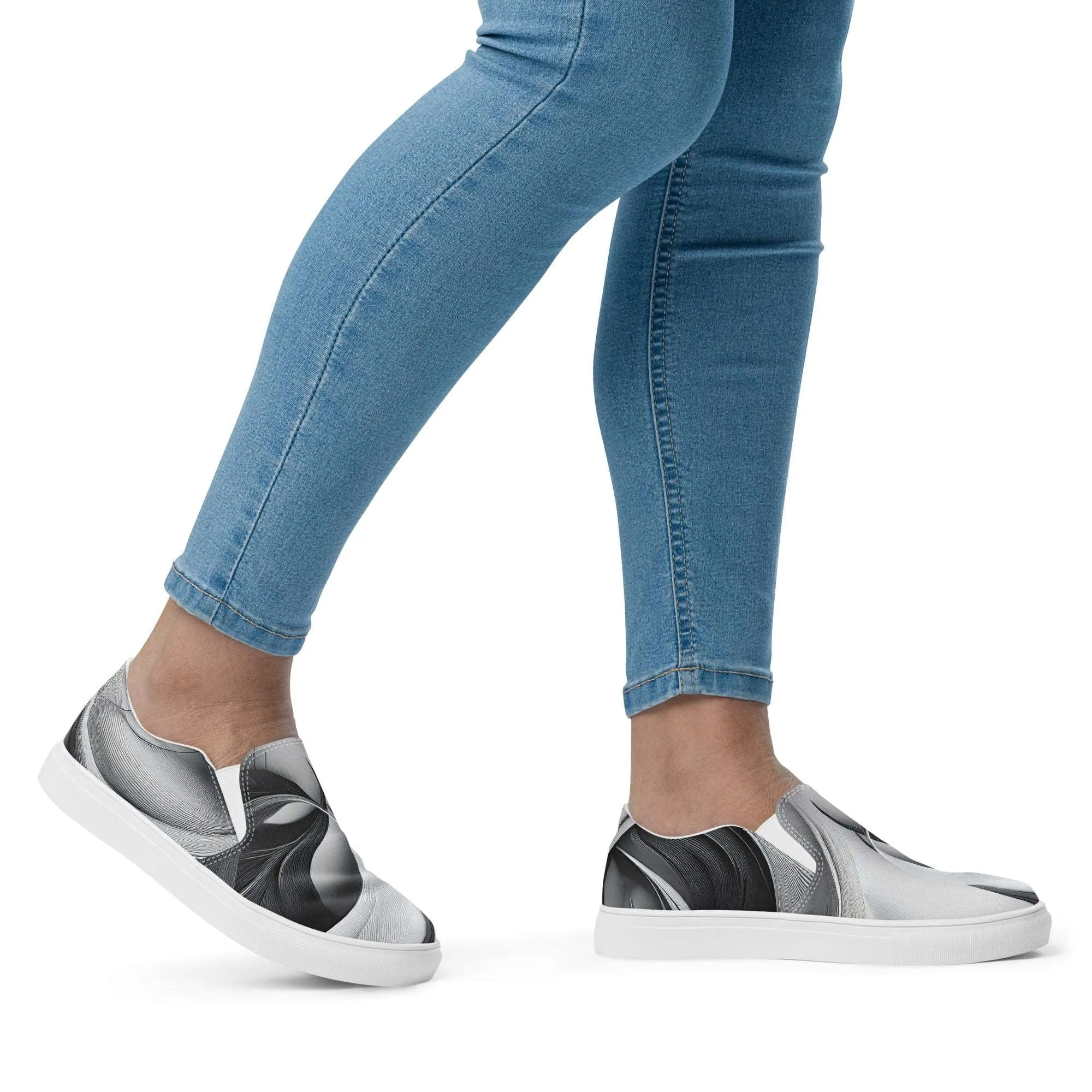 Women’s Slip-on Canvas Print-4