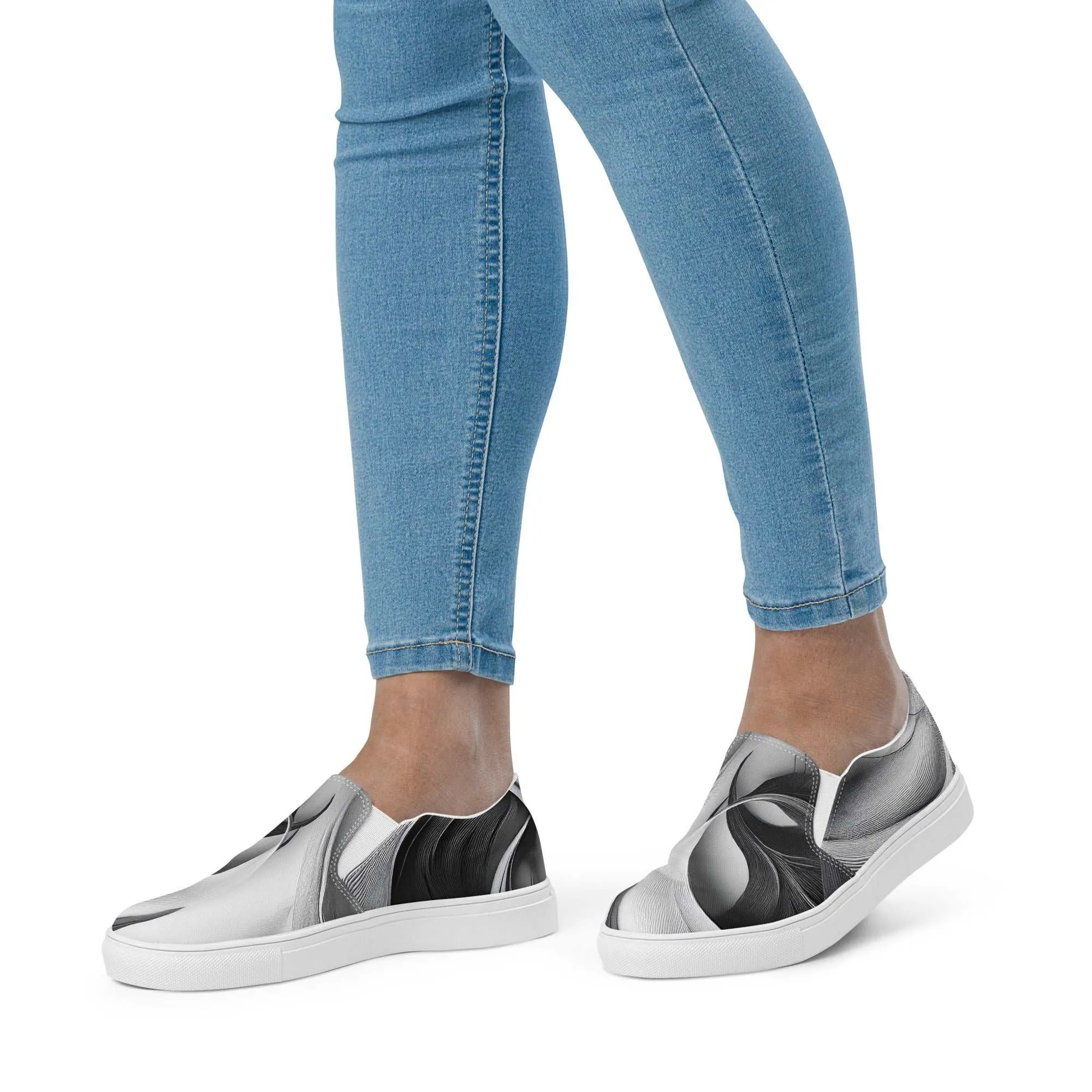 Women’s Slip-on Canvas Print-4