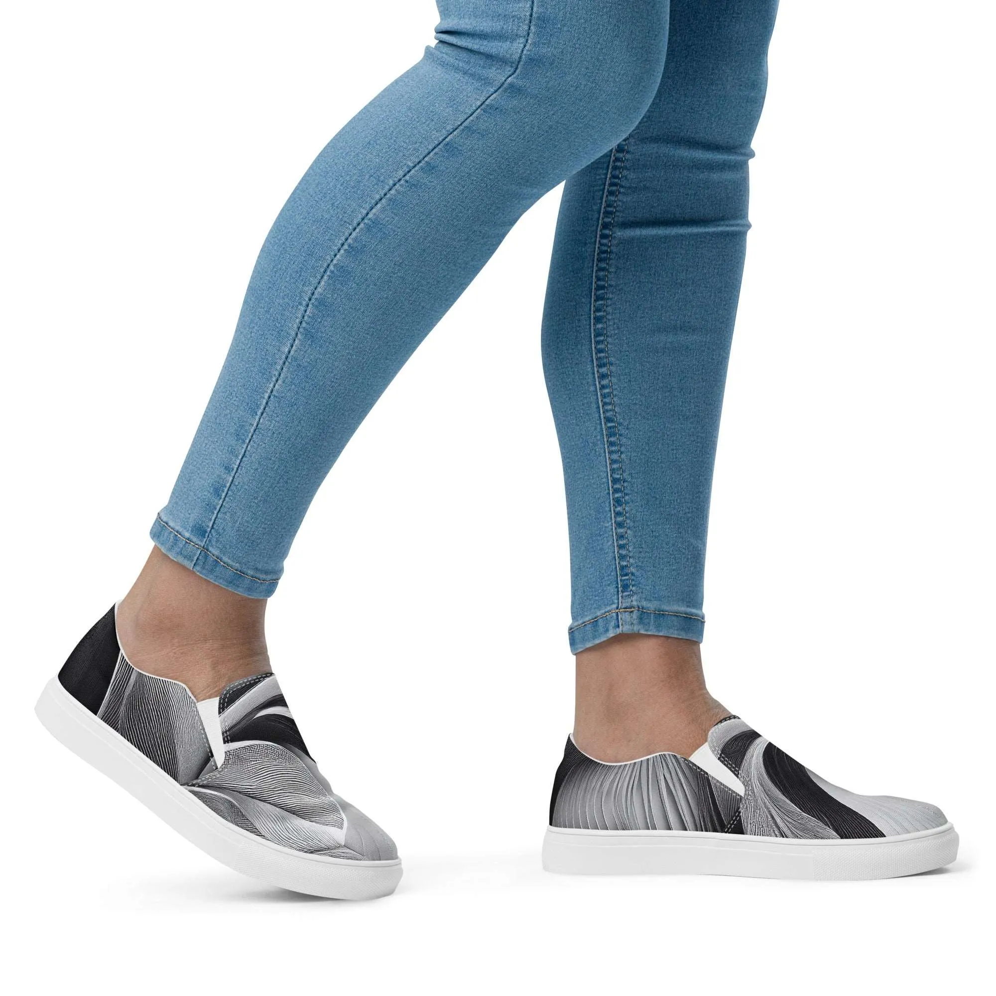 Women’s Slip-on Canvas Print-8