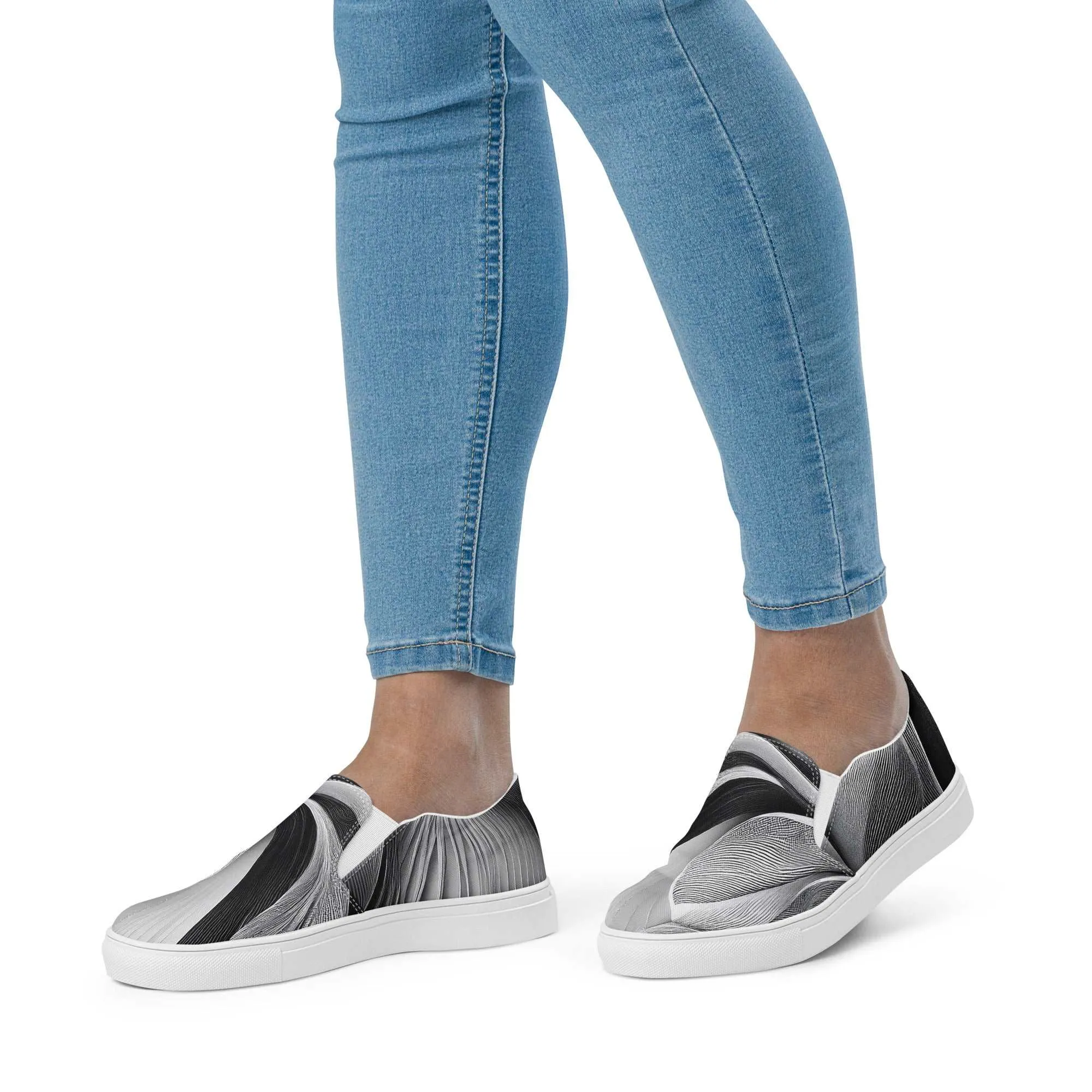 Women’s Slip-on Canvas Print-8