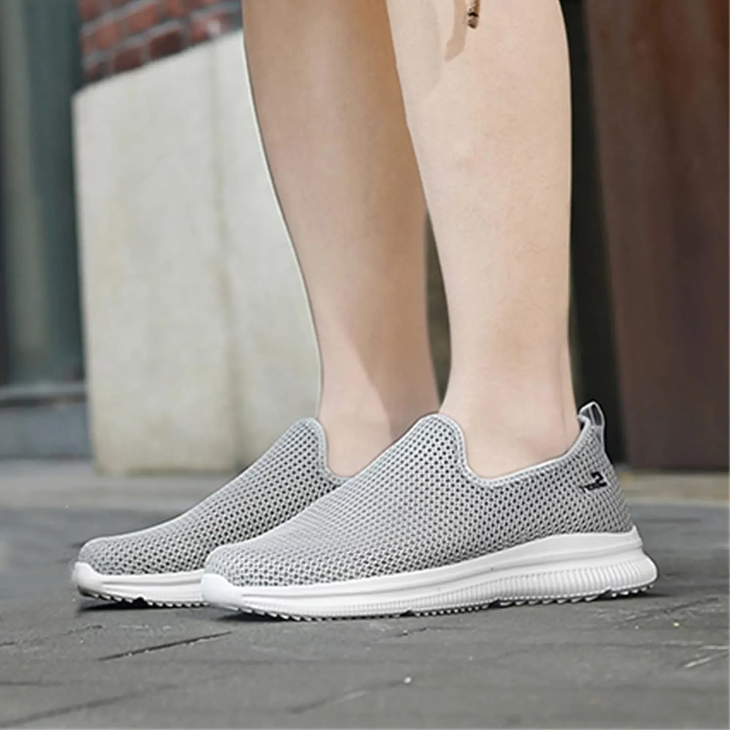 Women's Slip on Shoes Canvas Sneakers Loafers Non Slip Mens Casual Shoes Lether Women's Casual Shoes Fashion Sneakers Waterproof Tennis Shoe Trainers Shoe