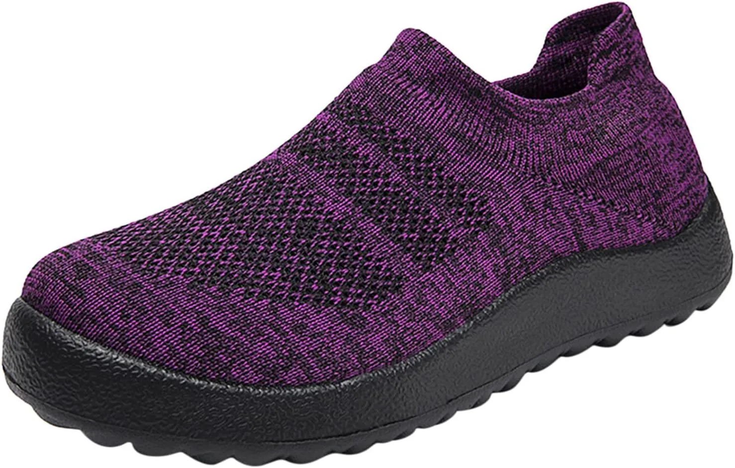 Womens Slip on Walking Shoes Comfort Lightweight Running Shoes for Men Casual Business Casual Shoes Black Sneakers Platform Tennis Shoe Loafers Shoe
