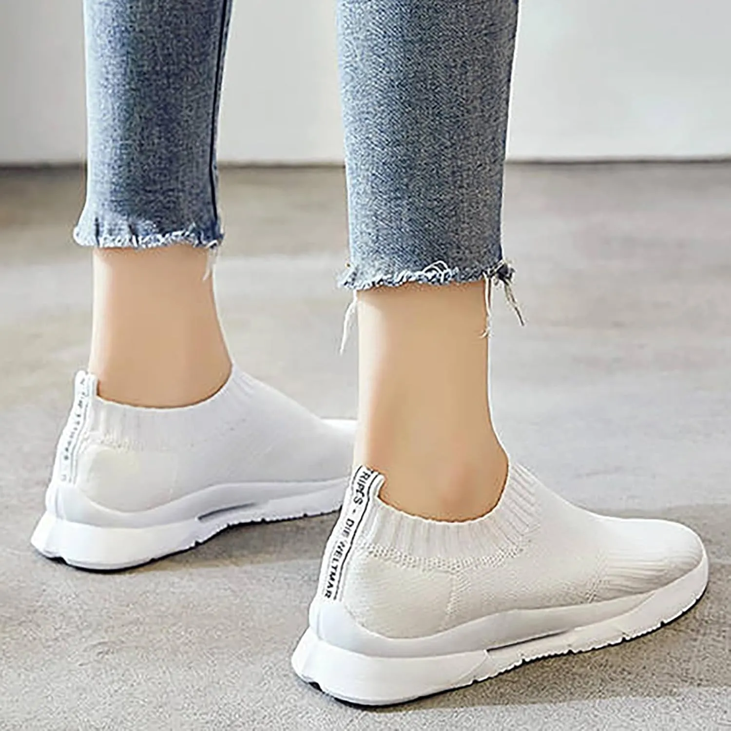 Womens Slip On Walking Shoes Non Slip Running Shoes Womens Running Shoes Arch Support Black Casual Shoes Men Shoes Sneakers Brown Tennis Shoe Trainers Shoe