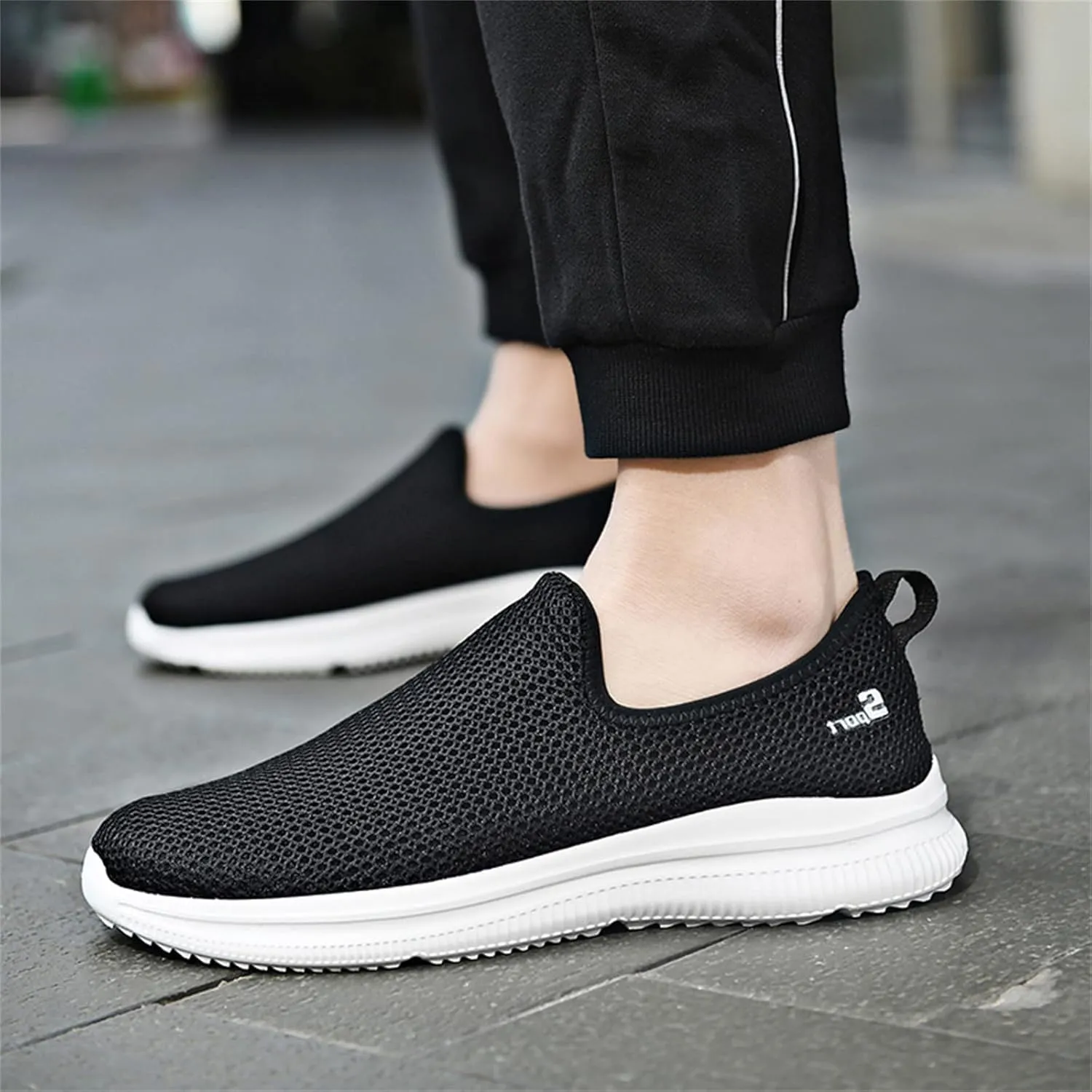 Women's Slip on Walking Shoes Tennis Lightweight Gym Running Shoes for Men Walking Men Shoes Casual Black Platform Sneaker Red Tennis Shoe Loafers Casual Slip On