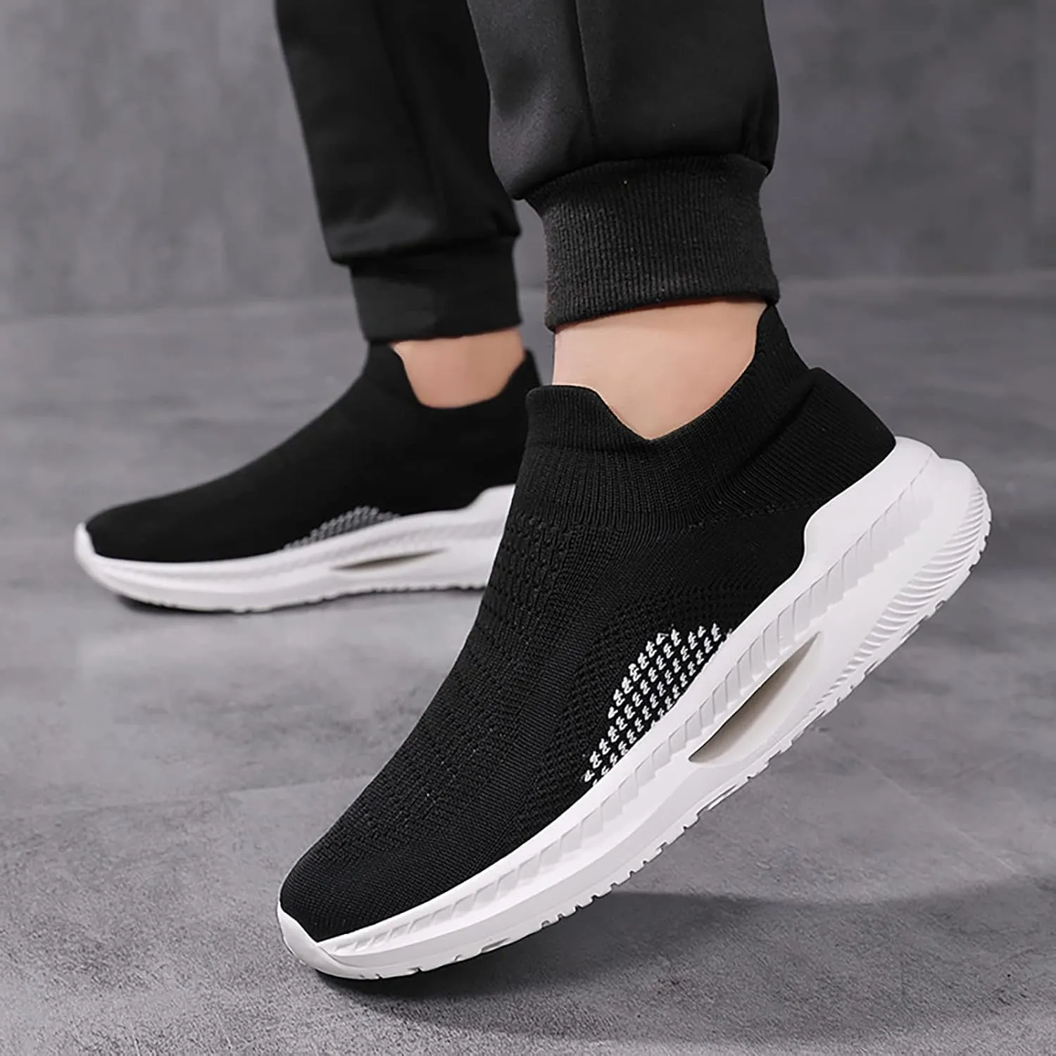Womens Sneakers 7.5 2023 Slip On Shoes Women Winter Womens Slip On Sneakers with Arch Support Wide Toe Box Gym Shoes Women Zapatos para Juanetes De Mujer Adulta