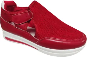 Womens Sneakers Size 6 Slip Ons Tenis De Trabajo para Mujer Antideslizante Negros Womens Slip On Shoes Wide Width Size 9 Black Tennis Shoes Women Slip Ons Women's Hiking Shoes Wide Width