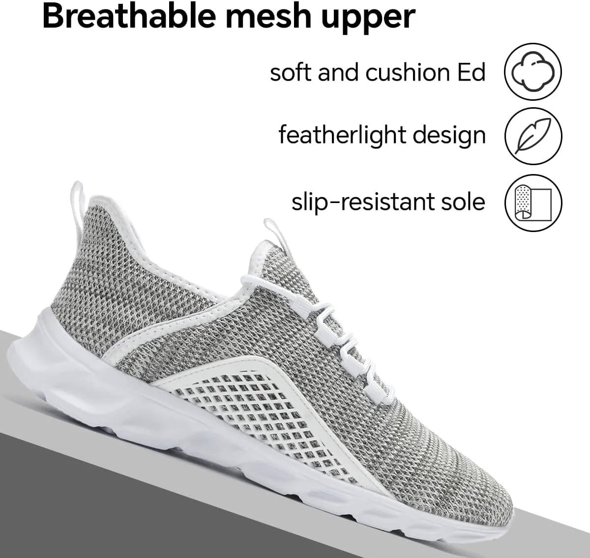 Women's Walking Shoes Casual Tennis Slip On Sneakers Lightweight Comfortable Fashion Shoes for Women