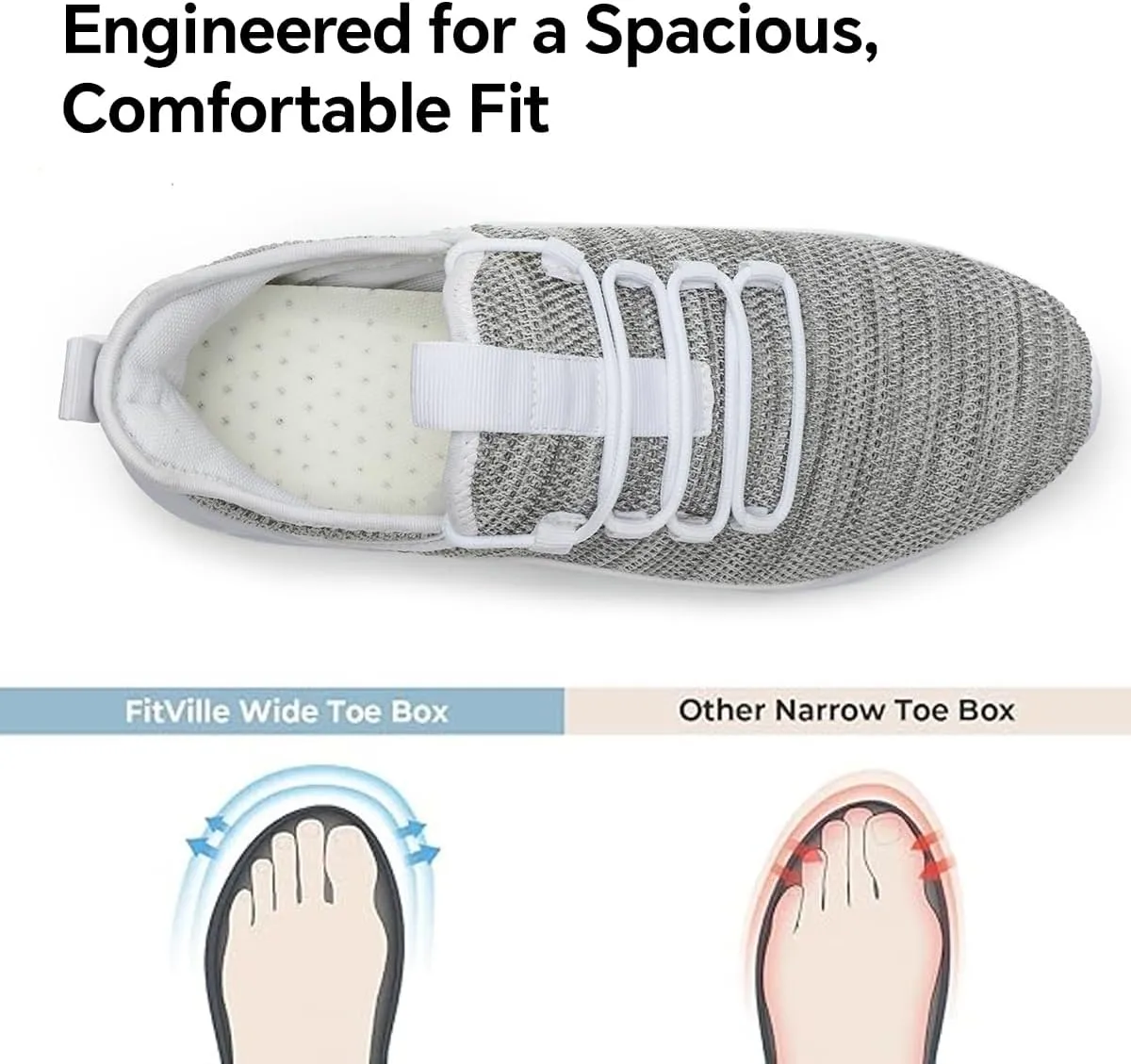 Women's Walking Shoes Casual Tennis Slip On Sneakers Lightweight Comfortable Fashion Shoes for Women