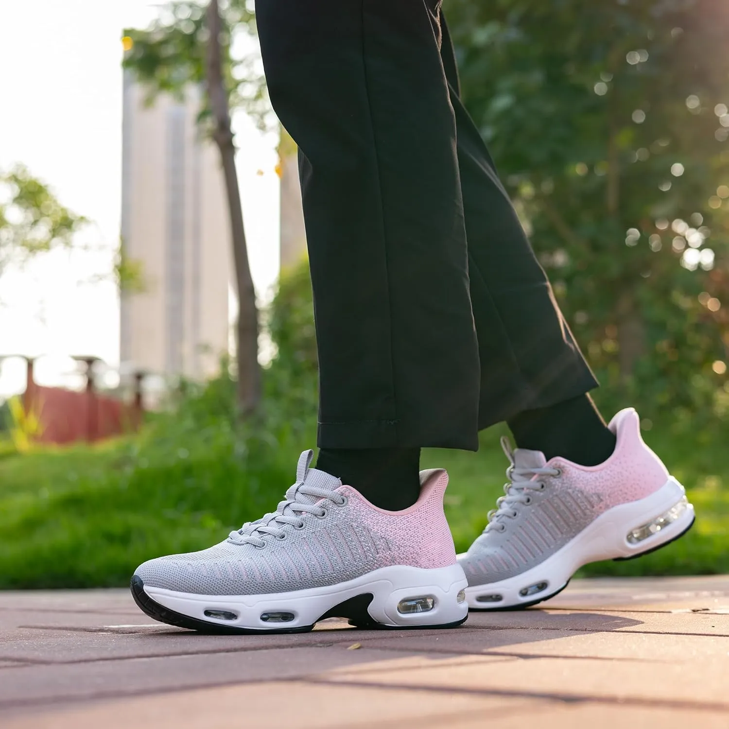 Women's Walking Shoes | Slip On | Fashion Sneakers | Running Tennis Shoes US 6-11