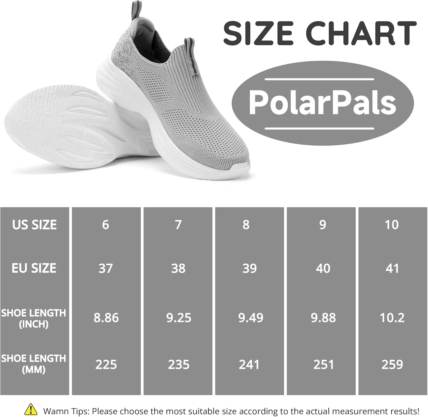 Womens Walking Shoes Slip On Running Tennis Sneakers Comfortable Lightweigt Athletic Shoes