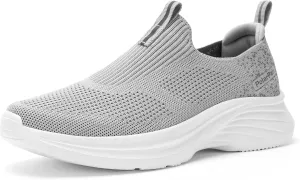 Womens Walking Shoes Slip On Running Tennis Sneakers Comfortable Lightweigt Athletic Shoes