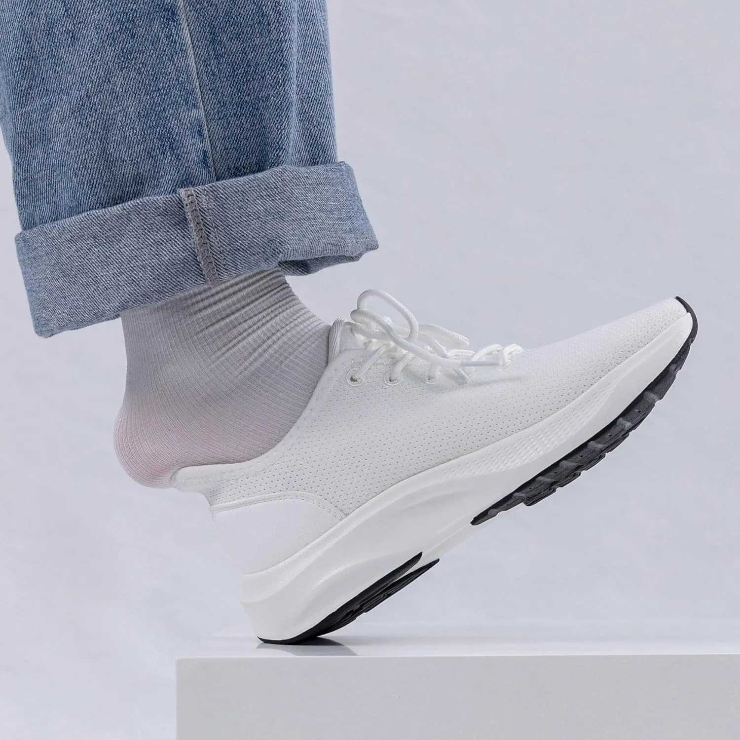 Women's Walking Shoes Slip On Sneakers with Plantar Fasciitis, Easy Put On Tennis Shoes for Ladies Daily Life Lightweight Maternity Casual Shoes