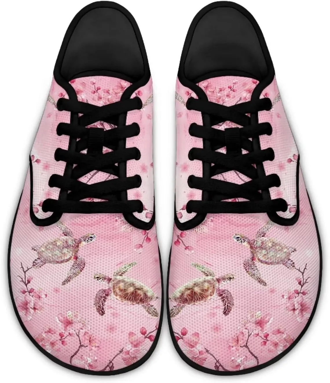 Women's Wide Toe Box Barefoot Shoes Zero Drop Lightweight Sneakers Breathable Casual Walking Work Footwear