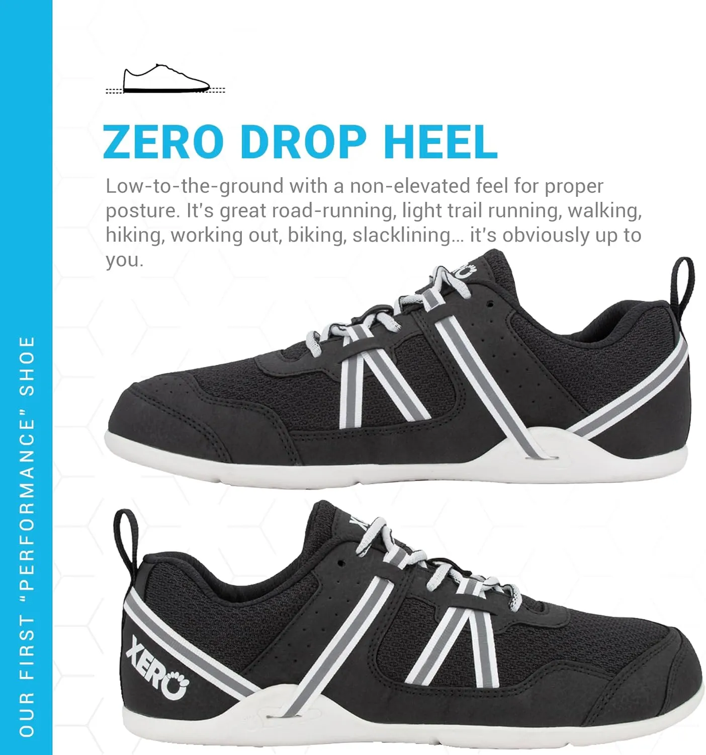 Xero Shoes Women’s Prio Barefoot Athletic Sneaker