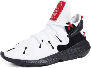 Y-3 Men's Kusari II Sneakers, White/Black, 8.5 M UK