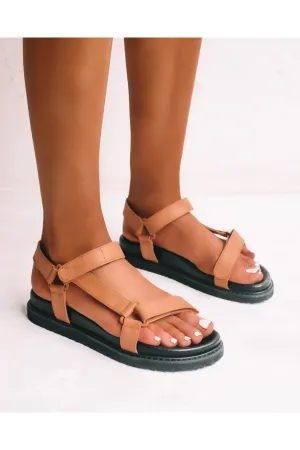 Zak Sandals in Sugar Brown